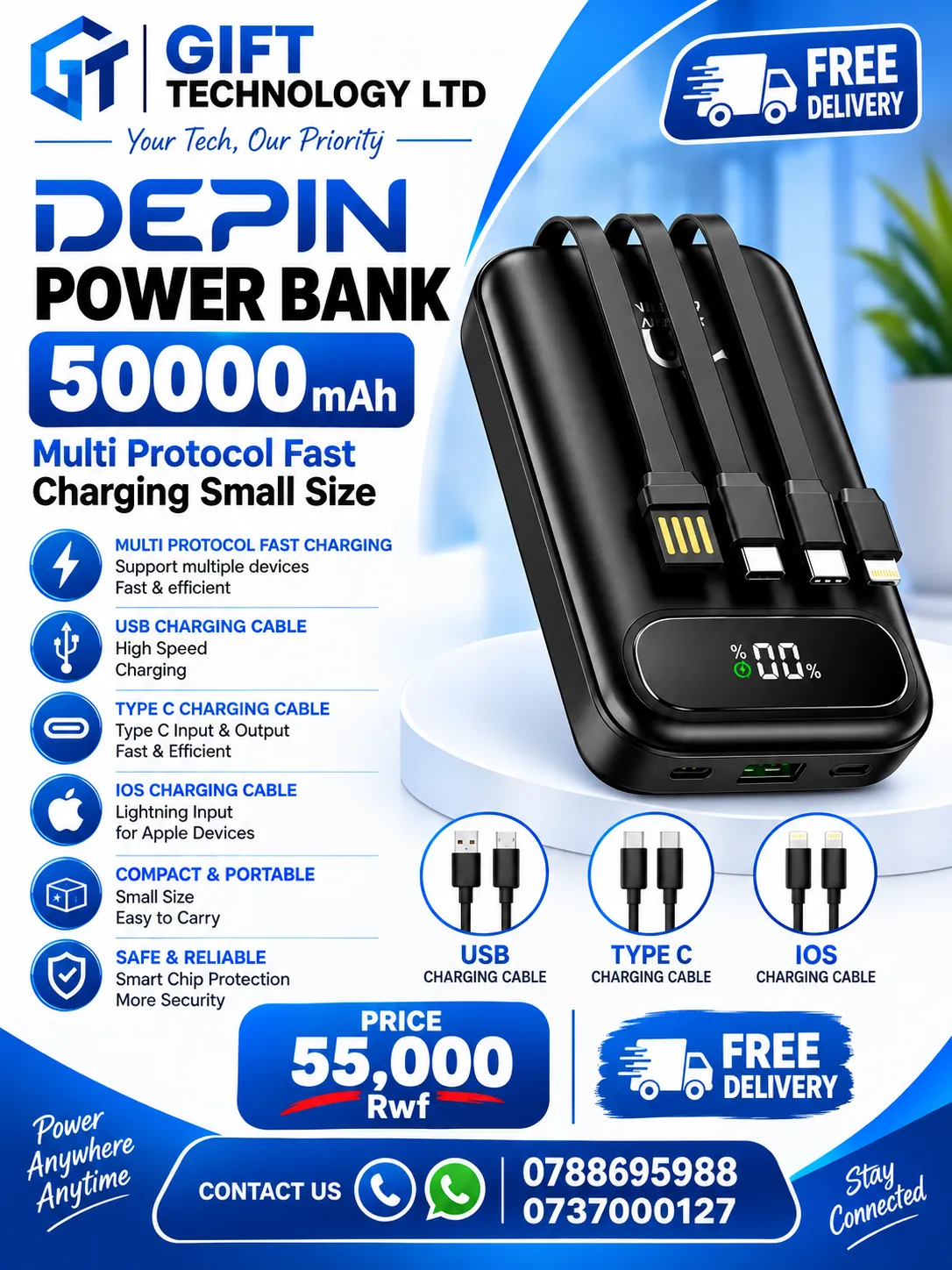 DEPIN POWER BANK For Sale for sale in Kigali
