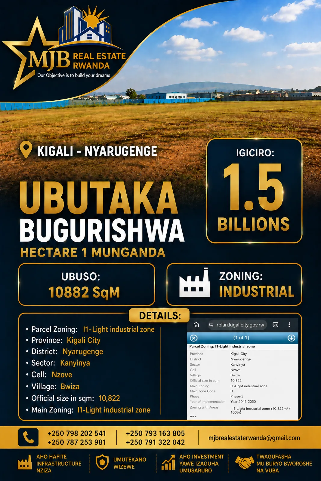 For Sale for rent in Kigali