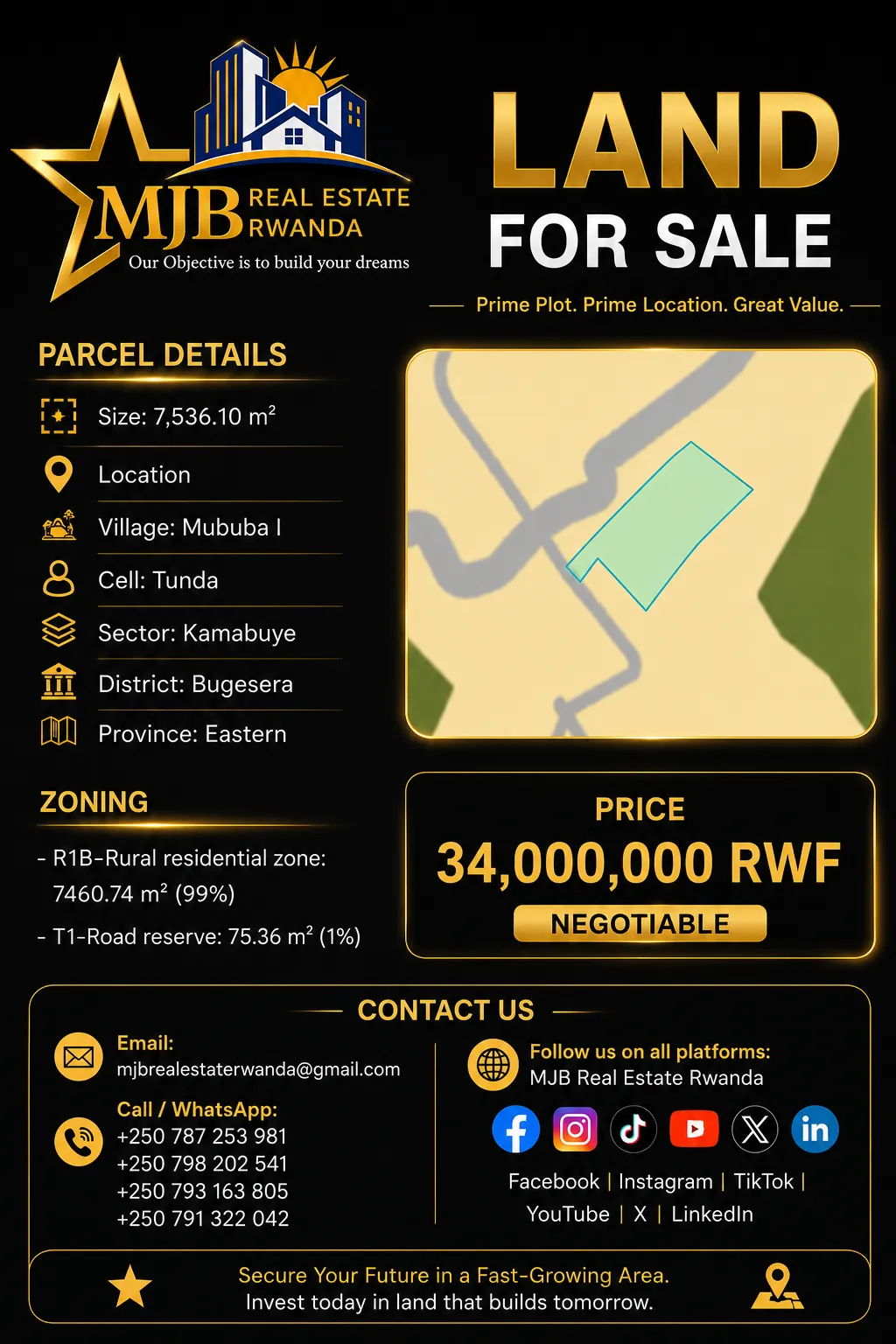For Sale for sale in Kigali