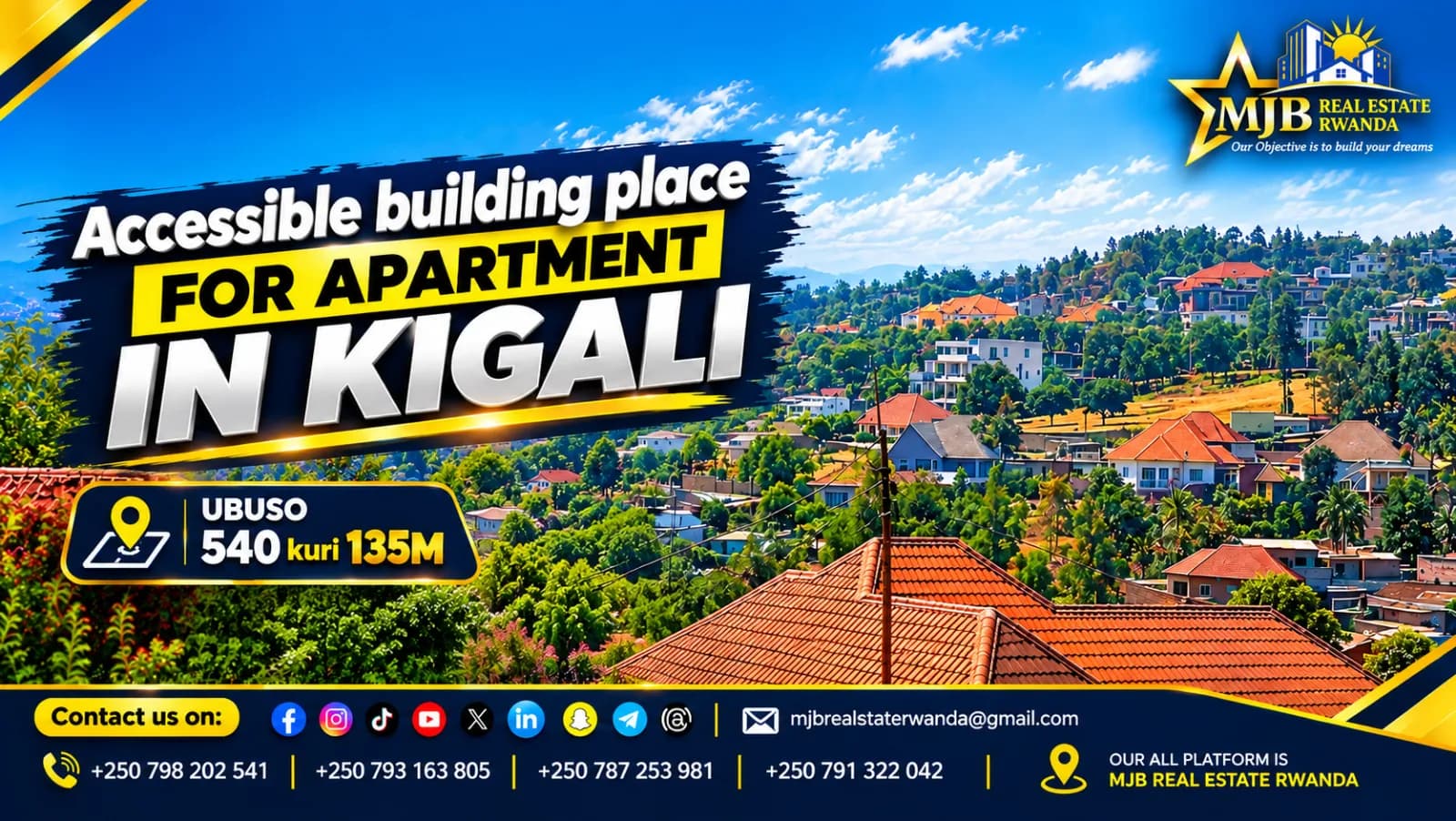 For Sale for rent in Kigali