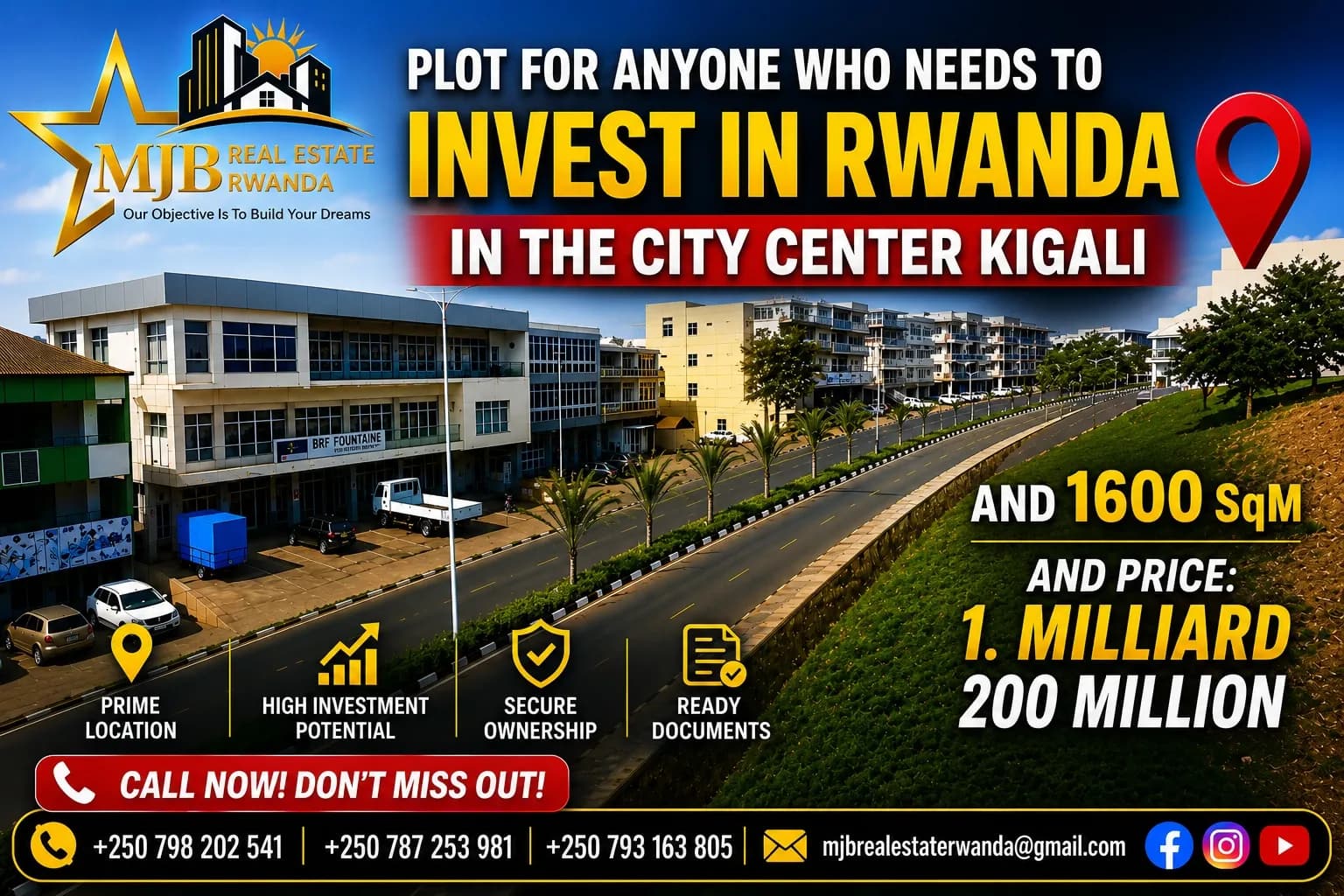 For Sale for rent in Kigali