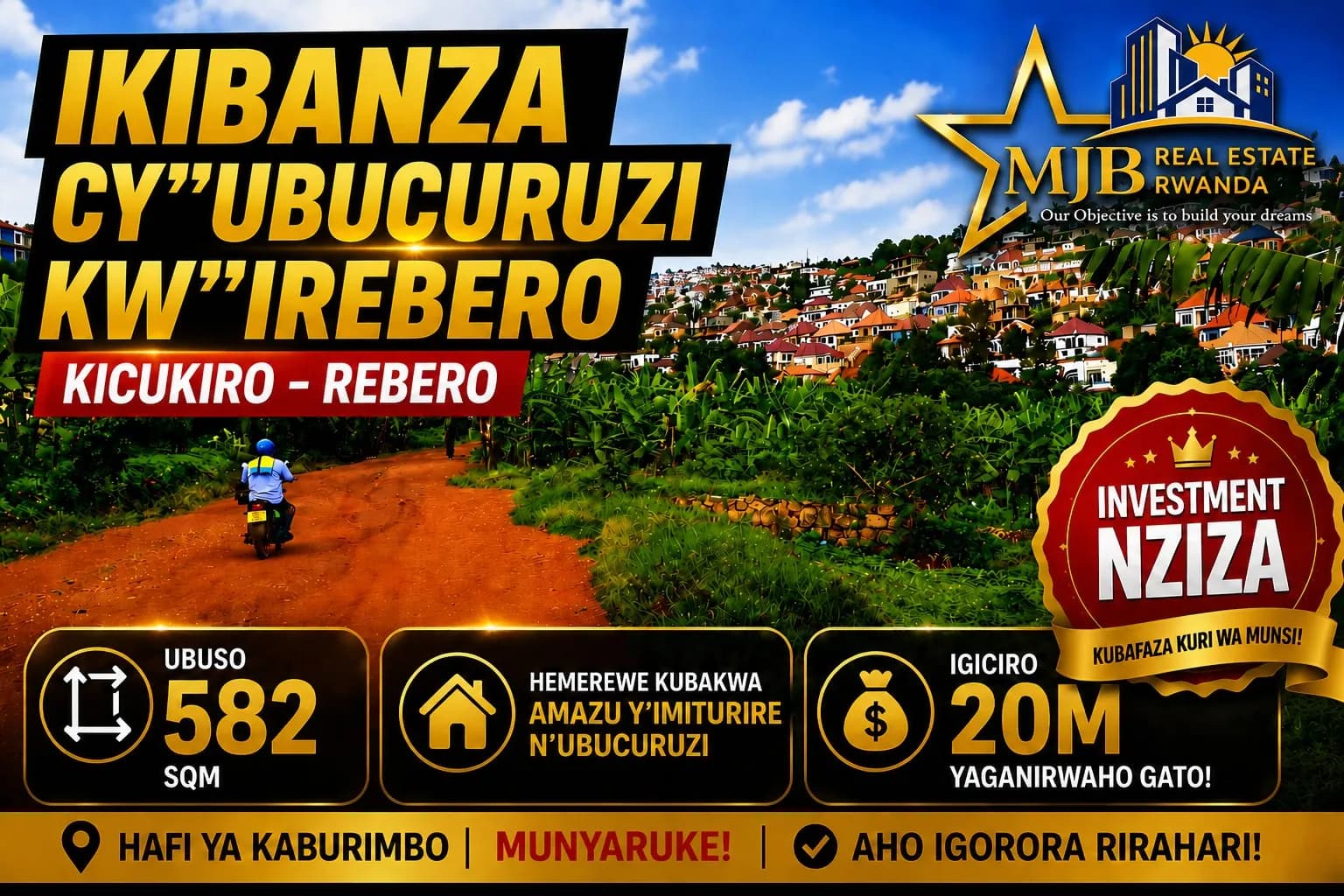 For Sale for rent in Kigali